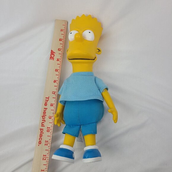 The Simpsons Bart Doll 1990 Plastic Head Arms Legs Dan Dee 11" Matt Groening - Picture 8 of 13